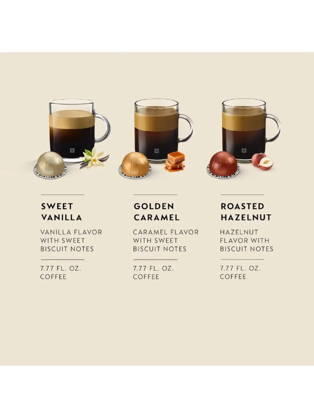 Medium Roast Coffee Pods - 30-Count Barista Flavored Capsules for Nespresso